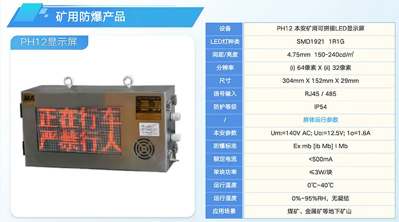 彩源光电防爆LED显示屏